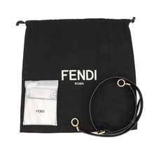 将图像加载到图库查看器中，FENDI Peekaboo ISeeU Braided Black8BN327 Leather Size Small

