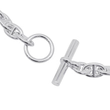 将图像加载到图库查看器中，HERMES Chaine d&#39;Ancre Necklace 43 frames Size PM SV925
