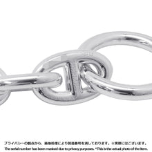 将图像加载到图库查看器中，HERMES Chaine d&#39;Ancre Necklace 43 frames Size PM SV925
