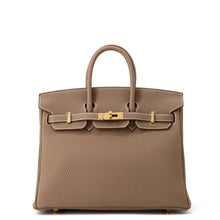 将图像加载到图库查看器中，HERMES Birkin Etoupe Togo Leather Size 25
