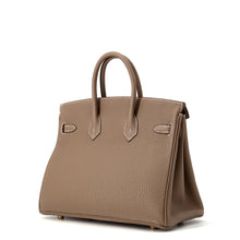将图像加载到图库查看器中，HERMES Birkin Etoupe Togo Leather Size 25
