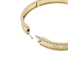 将图像加载到图库查看器中，Van Cleef &amp; Arpels Perlée Senior Tulle Bracelet Size SVCARP3K300 18K Yellow Gold
