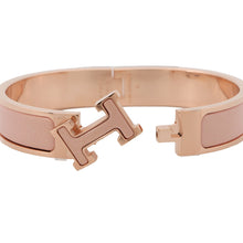 Load image into Gallery viewer, HERMES Clic H/Glitter Rose CassataH700015F Metal
