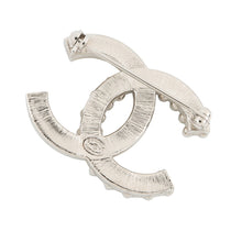 Load image into Gallery viewer, CHANEL CC Logo BroochA96994 Metal Rai Stone
