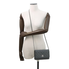 将图像加载到图库查看器中，CHANEL CC Comet ChainShoulder Bag GrayAP3723 Caviar Leather
