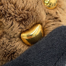 将图像加载到图库查看器中，LOUIS VUITTON LV Louis Bear Bag Charm Noir/Blue/BrownM03206 Fake fur
