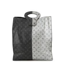 Load image into Gallery viewer, LOUIS VUITTON Tote Noir/SilverM43816 Monogram Eclipse Split
