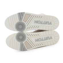 Load image into Gallery viewer, LOUIS VUITTON LV Trainer High-Top Sneakers White/Beige1A7P25 Leather Size 10
