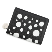 将图像加载到图库查看器中，LOUIS VUITTON LV × YK Portefeuille Claire NoirM81907 Monogram Empreinte Leather/Yayoi Kusama
