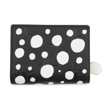 将图像加载到图库查看器中，LOUIS VUITTON LV × YK Portefeuille Claire NoirM81907 Monogram Empreinte Leather/Yayoi Kusama
