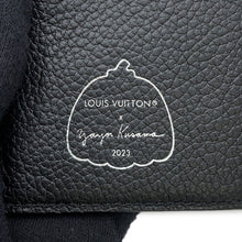 将图像加载到图库查看器中，LOUIS VUITTON LV × YK Portefeuille Claire NoirM81907 Monogram Empreinte Leather/Yayoi Kusama
