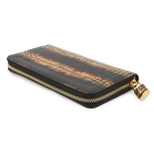 Load image into Gallery viewer, LOUIS VUITTON Zippy wallet Black/Gold Exotic Leather
