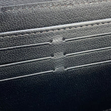 Load image into Gallery viewer, LOUIS VUITTON Zippy wallet Black/Gold Exotic Leather
