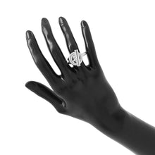 Load image into Gallery viewer, HERMES Chaine d&#39;Ancre Verso Ring Size 49/#9 PMH125620B 00049 K18PG Ceramic
