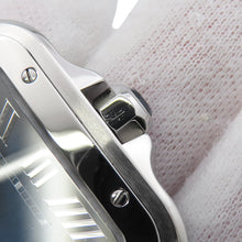 将图像加载到图库查看器中，CARTIER Santos de Cartier LM W39.8mm Stainless Steel Blue DialWSSA0030
