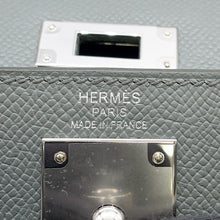 将图像加载到图库查看器中，HERMES Kelly Sellier Vert Amand Epsom Size 28

