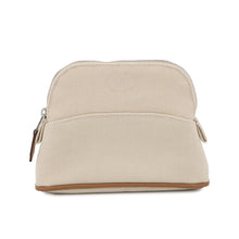 Load image into Gallery viewer, HERMES Bolide Pouch Natural Canvas Leather Size Mini mini
