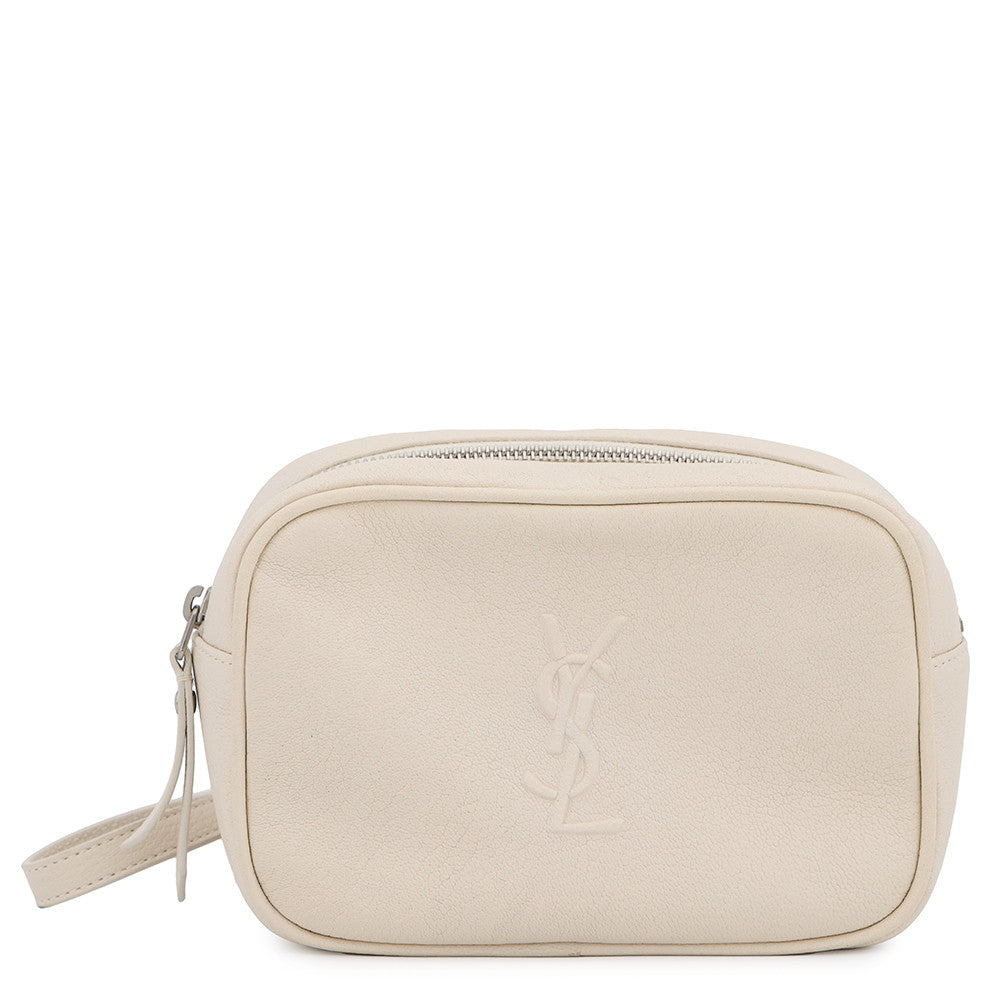 SAINT LAURENT PARIS Waist pouch White527096 Leather
