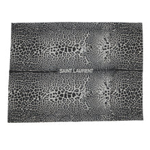 Load image into Gallery viewer, SAINT LAURENT PARIS Rive Droit Exclusive Blanket Gray677532 Wool Silk
