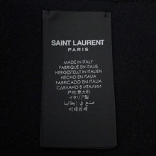 Load image into Gallery viewer, SAINT LAURENT PARIS Rive Droit Exclusive Blanket Gray677532 Wool Silk
