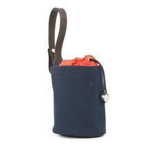 Load image into Gallery viewer, HERMES Dog Treat Pouch Navy Coating canvas
