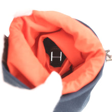 Load image into Gallery viewer, HERMES Dog Treat Pouch Navy Coating canvas
