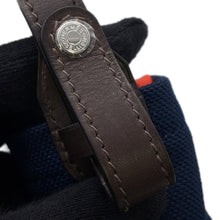 Load image into Gallery viewer, HERMES Dog Treat Pouch Navy Coating canvas
