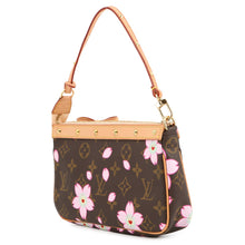 Load image into Gallery viewer, LOUIS VUITTON Pochette Accessoires Brown/PinkM92006 Monogram Cherry Blossom

