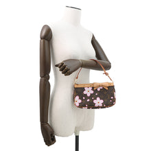 Load image into Gallery viewer, LOUIS VUITTON Pochette Accessoires Brown/PinkM92006 Monogram Cherry Blossom
