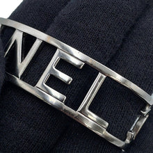 Load image into Gallery viewer, CHANEL Logo Watermark Bangle Metal
