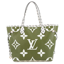 Load image into Gallery viewer, LOUIS VUITTON Neverfull Khaki/Beige/WhiteM44568 Monogram Monogram Giant Size MM

