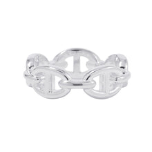 将图像加载到图库查看器中，HERMES Chaine d&#39;Ancre Anchene Ring Size PM/55/#15 SV925
