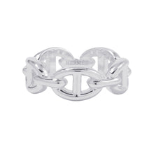 将图像加载到图库查看器中，HERMES Chaine d&#39;Ancre Anchene Ring Size PM/53/#13 SV925
