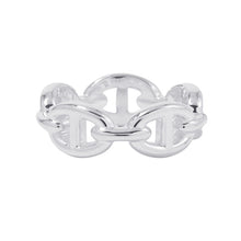 将图像加载到图库查看器中，HERMES Chaine d&#39;Ancre Anchene Ring Size PM/53/#13 SV925
