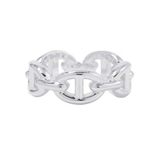 将图像加载到图库查看器中，HERMES Chaine d&#39;Ancre Anchene Ring Size PM/53/#13 SV925
