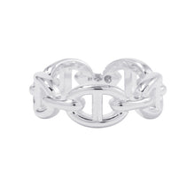 将图像加载到图库查看器中，HERMES Chaine d&#39;Ancre Anchene Ring Size PM/51/#11 SV925
