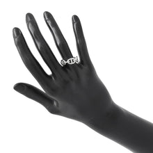 将图像加载到图库查看器中，HERMES Chaine d&#39;Ancre Anchene Ring Size PM/51/#11 SV925
