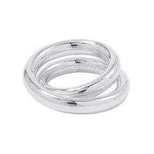 将图像加载到图库查看器中，HERMES Caba Cityslide clutchertige Ring Size 48/#8 SV925
