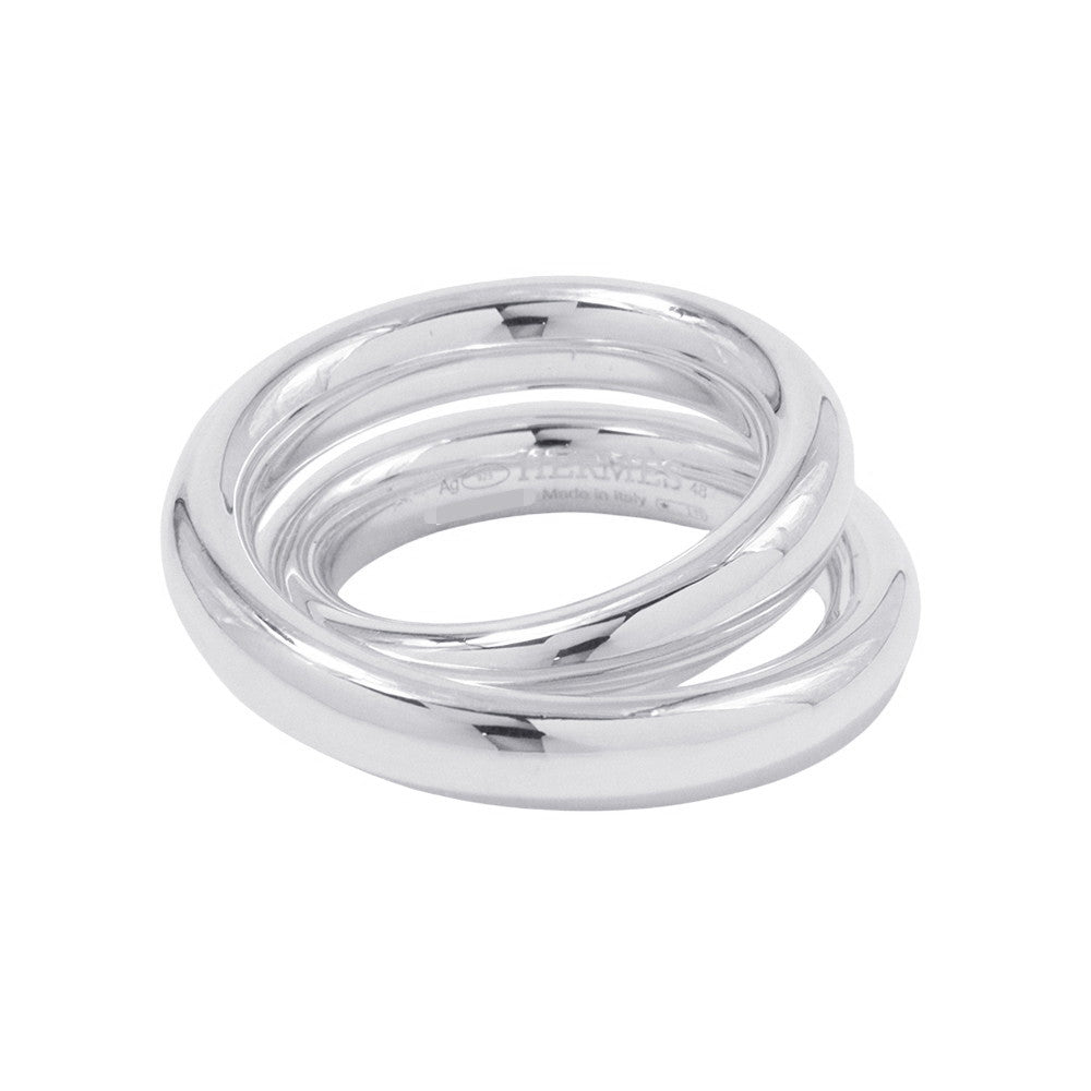 HERMES Caba Cityslide clutchertige Ring Size 48/#8 SV925