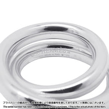 将图像加载到图库查看器中，HERMES Caba Cityslide clutchertige Ring Size 48/#8 SV925
