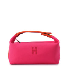 将图像加载到图库查看器中，HERMES Brid a Black Hibiscus Canvas Size PM
