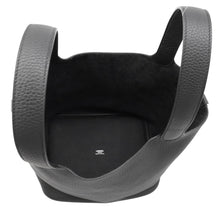 将图像加载到图库查看器中，HERMES Picotin Lock Black Taurillon Clemence Size MM
