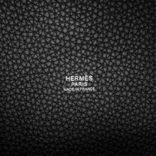 将图像加载到图库查看器中，HERMES Picotin Lock Black Taurillon Clemence Size MM
