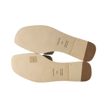 将图像加载到图库查看器中，HERMES Oran Sandals Etoupe Epsom Size 38H
