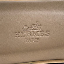 将图像加载到图库查看器中，HERMES Oran Sandals Etoupe Epsom Size 38H
