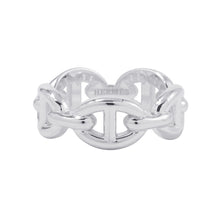 将图像加载到图库查看器中，HERMES Chaine d&#39;Ancre Anchene Ring Size PM/53/#13 SV925
