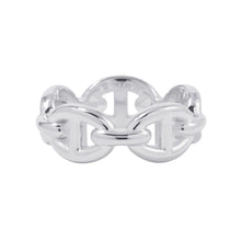 将图像加载到图库查看器中，HERMES Chaine d&#39;Ancre Anchene Ring Size PM/53/#13 SV925
