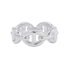 将图像加载到图库查看器中，HERMES Chaine d&#39;Ancre Anchene Ring Size PM/53/#13 SV925
