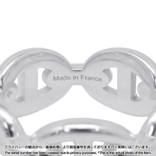 将图像加载到图库查看器中，HERMES Chaine d&#39;Ancre Anchene Ring Size PM/53/#13 SV925
