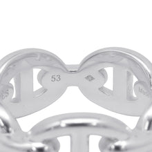 将图像加载到图库查看器中，HERMES Chaine d&#39;Ancre Anchene Ring Size PM/53/#13 SV925
